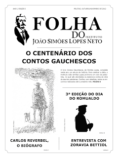 Lançamento da Folha do Instituto Instituto João Simões Lopes Neto